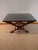 End Table W Soapstone Inset Engraved W Blueprints of the Grand Banks Fisherman, Isiah L. Jefferson For Sale - Image 4 of 12
