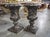 Pair of Decorative Faux Portoro Marble Wooden Campana Vases From Italy For Sale - Image 16 of 18