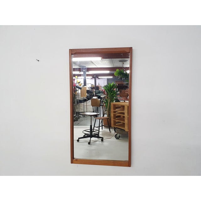 Aksel Kjersgaard Teak Mirror by Aksel Kjersgaard, Denmark, 1960s For Sale - Image 4 of 11