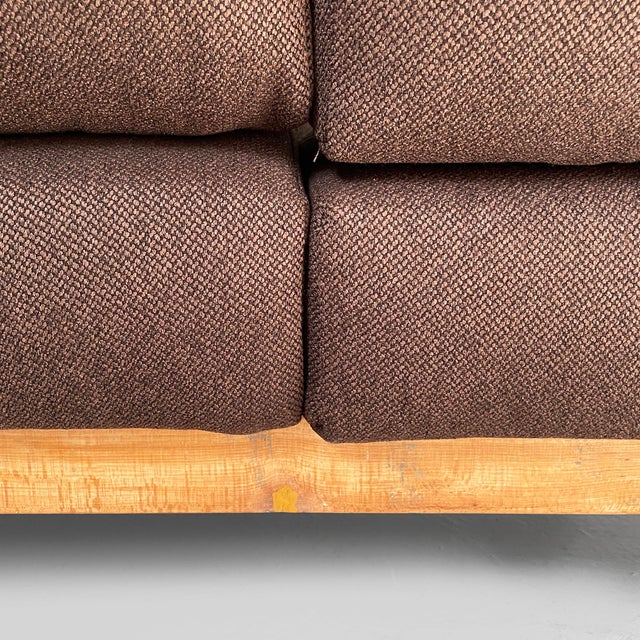 Mid-Century Modern Italian Loden Sofa by Vico Magistretti for Cassina, 1960s For Sale - Image 15 of 18