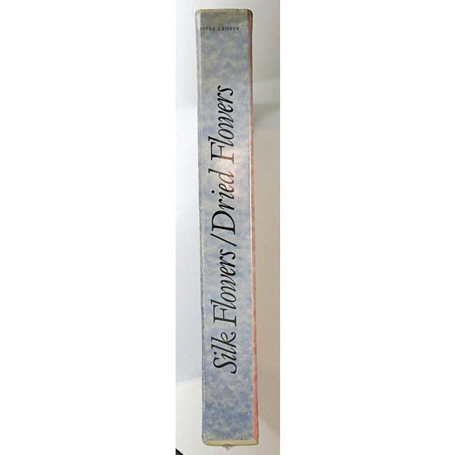 1990s 2 Volumes Set Silk Flowers Making and Arranging Ribbon Flowers/Dried Flowers Drying and Arranging in Slip Case For Sale - Image 4 of 4