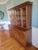 Farmhouse 1971 Pennsylvania House Solid Cherry Colonial China Cabinet Hutch (Van Sciver Retailer) For Sale - Image 3 of 15