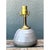Mid-Century Modern Vintage Studio Pottery and Brass Lamp For Sale - Image 3 of 12