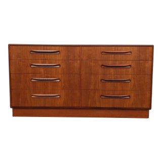 Vintage Mid Century Modern Teak Dresser by G Plan For Sale