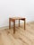 Brown Single Teak End Table Made in Denmark Vintage MCM Danish Modern For Sale - Image 8 of 9