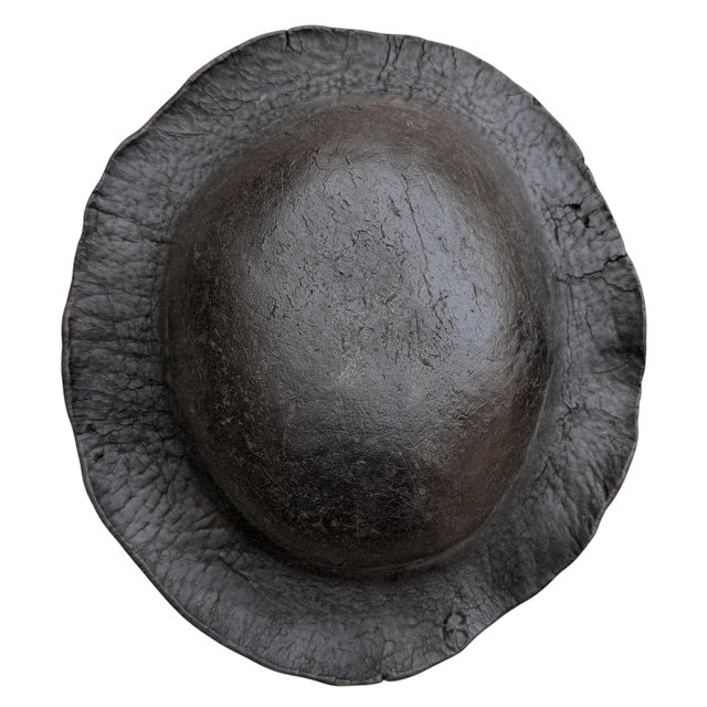 Set of Five 19th Century French Leather Miner's Hats For Sale In Chicago - Image 6 of 17