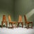 Dining Chairs by Søren Nissen and Ebbe Gehl for Seltz, France, 1980, Set of 4 For Sale - Image 3 of 11