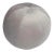 Ball Pillow, Silver For Sale