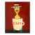 Tim Weldon Original Painting 30"h Folk/Outsider Art Cafe San Francisco Decor For Sale