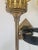 Metal Mid-Century Wall Lamp in the style of Gio Ponti, 1960s For Sale - Image 7 of 13