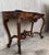 1900s French Regency Carved Walnut Console Table With White Marble Top For Sale In Miami - Image 6 of 13