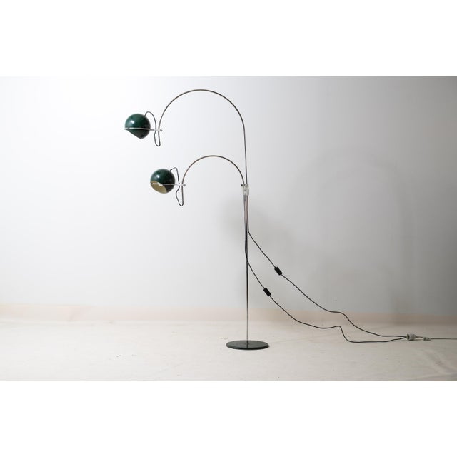 Mid-Century Space Age Double Arc Eyeball Floor Lamp from Gepo, 1960s For Sale - Image 4 of 17