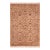 Shabby Chic 1990's Floral Beige/Gray Wool Rug - 6'1'' X 9'10'' For Sale