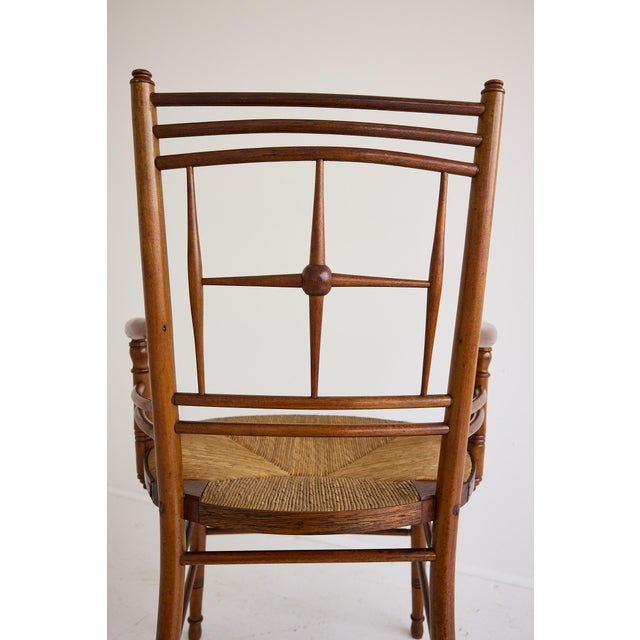 Morris & Co. Armchair From the Sussex Line, London, 19th Century For Sale - Image 15 of 18