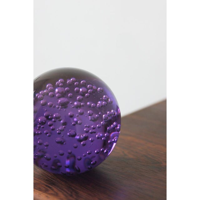 Fancy, artistic and joyful! The antique paperweight was handcrafted by a master glass blower. This is not only a practical...