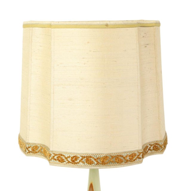 Vintage Table Lamp in Onyx, Marble and Brass, 1950s For Sale - Image 4 of 14