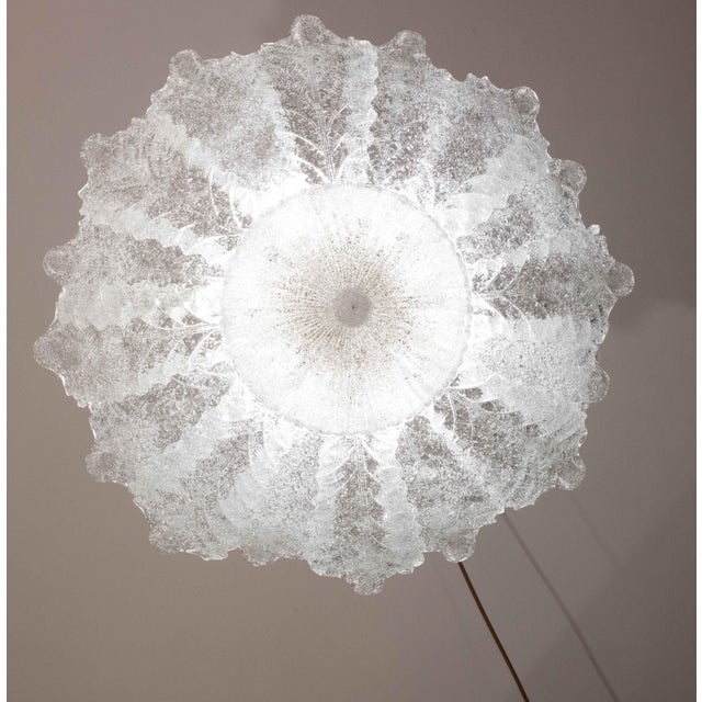Napoli, Italian Murano Glass Ceiling Light or Flush Mount, 1970s For Sale - Image 11 of 12