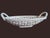 Trompe Loleil Ceramic Woven Basket Tray With Handles For Sale - Image 4 of 16
