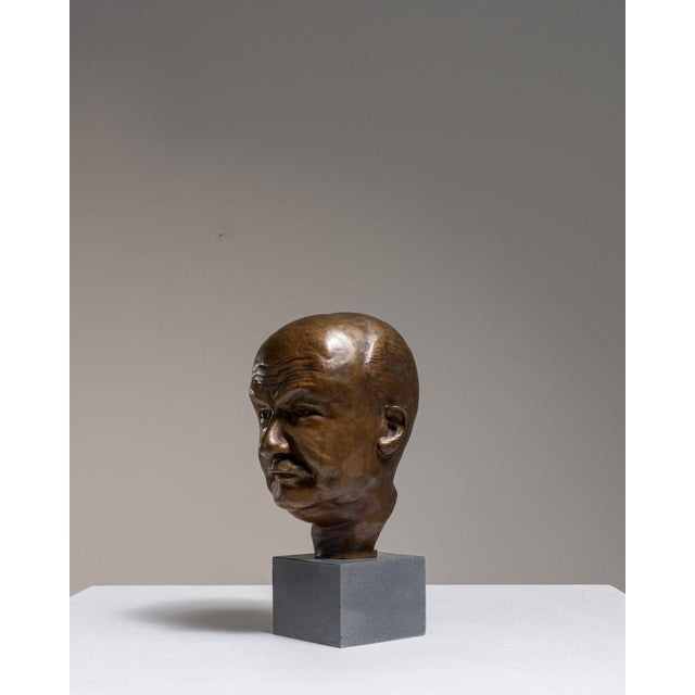 Early 20th Century Belgium Chocolate Bronze Sculpture For Sale - Image 15 of 15