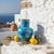 The Firuze Vase: A Jewel of the Aegean Refresh your home decor with the calming yet vibrant energy of this Handmade...