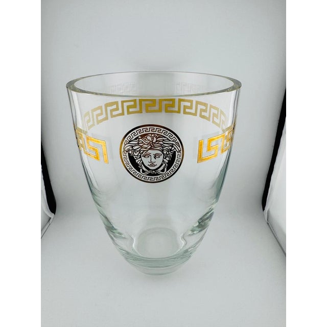 Medusa Crystal Vase by Versace for Rosenthal For Sale - Image 3 of 9