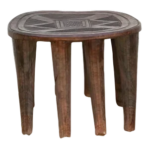 Tribal Motif Nupe Small Coffee Table