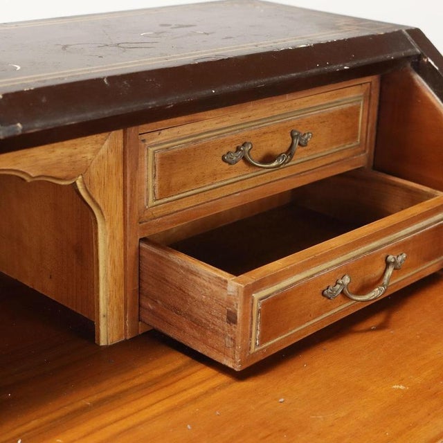 Chinoiserie Console Table with Flap For Sale - Image 5 of 12