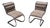 Vintage Italian Modern Chrome Cantilever Slipper Lounge Chairs, Pair, Circa 1970s For Sale