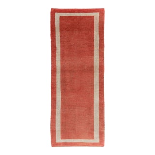 Galerie Shabab Collection Mid-20th Century Turkish Oushak Runner For Sale