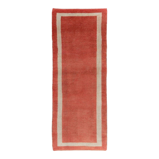 Galerie Shabab Collection Mid-20th Century Turkish Oushak Runner For Sale