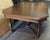Wood Early 20th Century Antique Walnut Spanish Revival Dining Table For Sale - Image 7 of 7