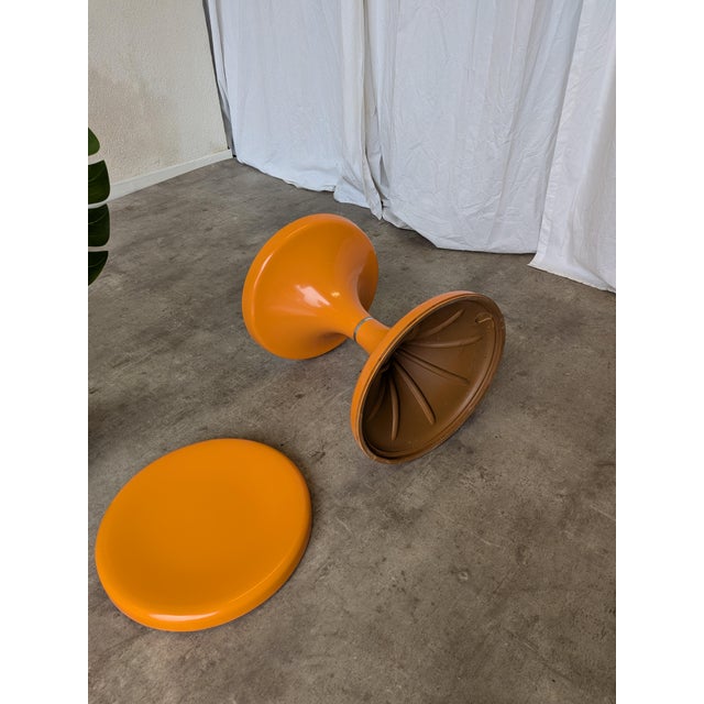 Vintage Jurček Mushroom Stool from Meblo, 1960s For Sale - Image 17 of 18
