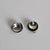 Contemporary Vintage Sterling Silver Earclips by Hermann Siersbøl, 1950s, Set of 2 For Sale - Image 3 of 7