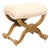 French Louis XVI Inspired Curule Stool For Sale