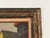 French Country Vintage Framed European Street Scene Impasto Oil Painting For Sale - Image 3 of 6