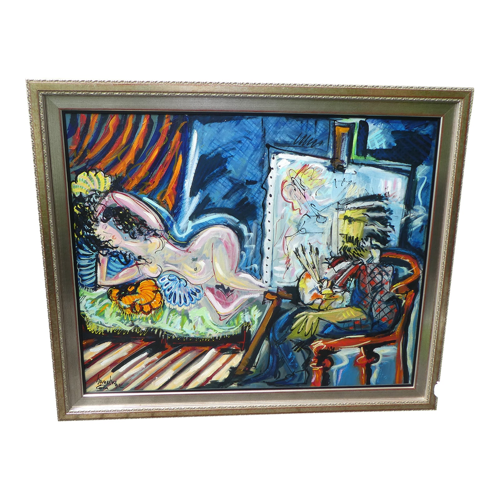 Controversial Nude Painting: Sparks Debate - 43b3ysy