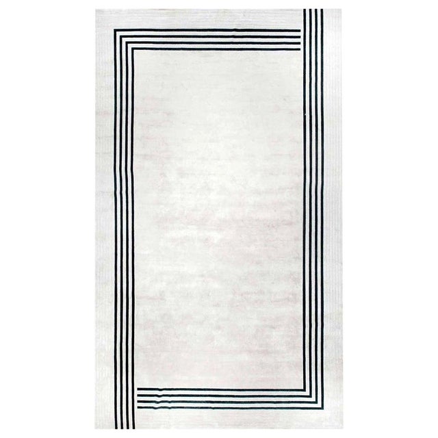 Modern Art Deco Rug by Carlos David Studio for Doris Leslie Blau For Sale