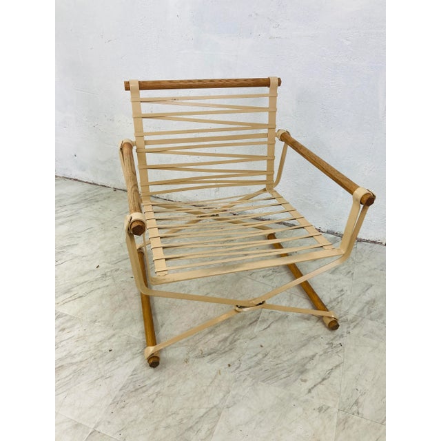 Vintage Iron and wood Chair Attributed to Cleo Baldon For Sale In Charleston - Image 6 of 9