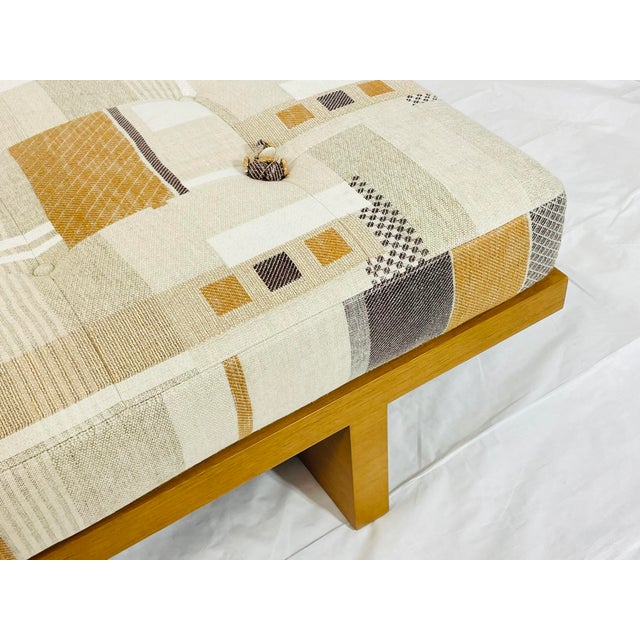 Vintage Custom California Modern Daybed, Solid Wood Slatted Base, La Modern For Sale - Image 17 of 18