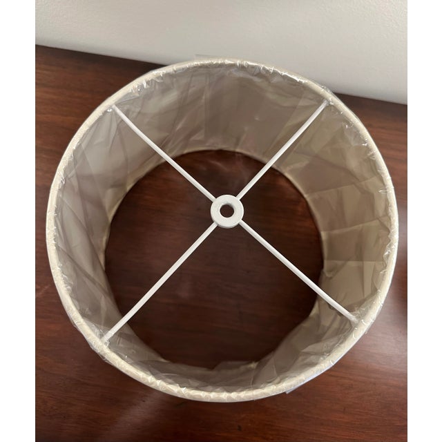 Traditional Visual Comfort Round Natural Paper Shade For Sale - Image 3 of 3