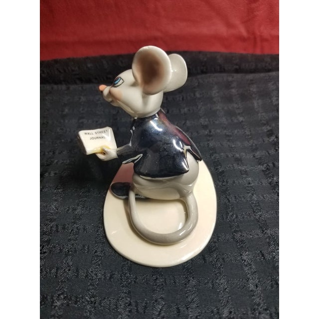 Hagen Renaker Specialty Issue City Mouse 1990's Figurine For Sale - Image 10 of 10
