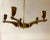 French Brass Chandelier, 1950s For Sale - Image 11 of 12