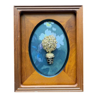 Vintage St. John Topiary on Carolyn Misterek Repro Print, Framed For Sale