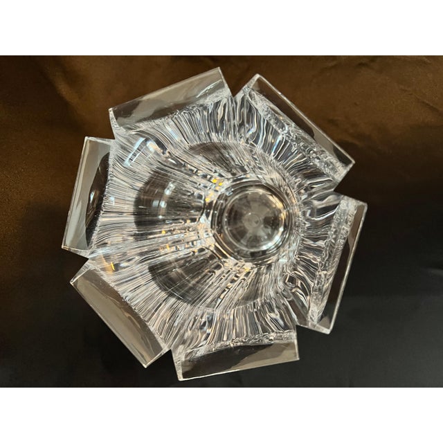 Acrylic Hexagonal Vase or Wine Chiller For Sale - Image 11 of 12