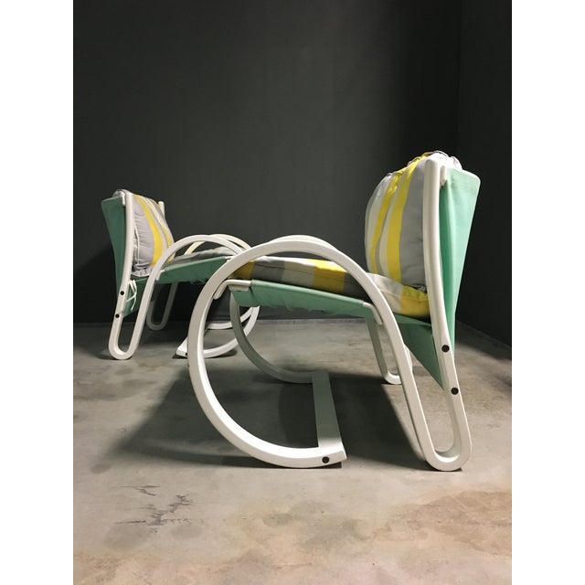 Wood You & Me Lounge Chairs by Carlo Berruti for Danber Italia, 1980s, Set of 2 For Sale - Image 7 of 9