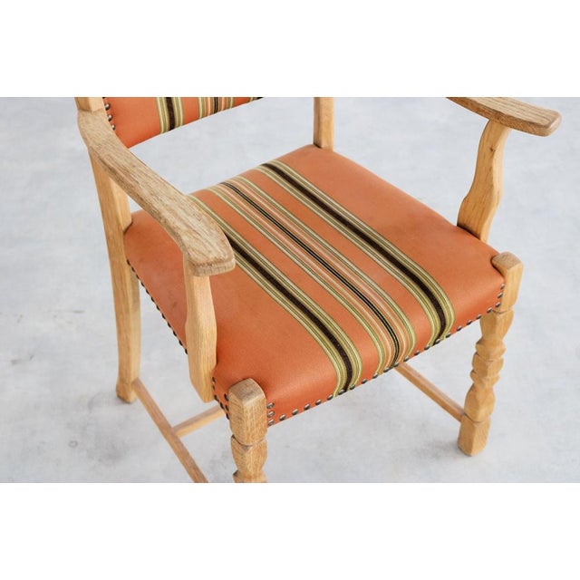 Set of Vintage Danish Brutalist Dining Chairs, 1960s For Sale - Image 4 of 10