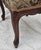 Antique French Walnut Ottoman Footstool W/ Floral Carving & Cabriole Legs 1910s For Sale - Image 15 of 16