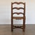 1940s French Carved Wood and Woven Chairs, Set of 4 For Sale In Los Angeles - Image 6 of 12