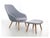 Textile Set of A Lounge AAL 92 Lounge Chair with Ottoman For Sale - Image 7 of 7