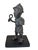 The Benin Bronze Oba King Soldier is a magnificent work of art from Nigeria, measuring approximately 6.25 inches in height...